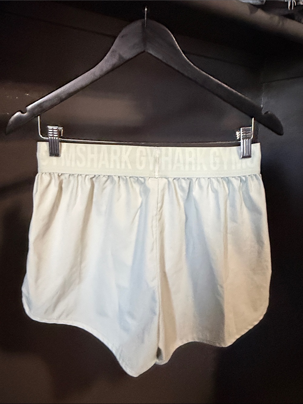 Gymshark Sage Green Performance Shorts - Picture 2 of 2